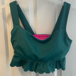 Lilly Pulitzer Sports Bra/Swim Top